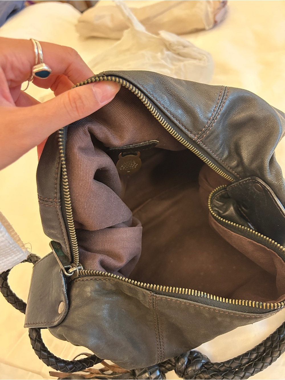 vintage mulberry purse - Picture 5 of 6